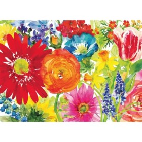 Puzzle flori abundente 1000 piese design nou